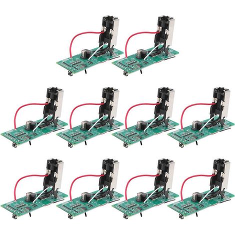 10x Li-Ionen-Akku-Ladeschutzschaltung für Ryobi 20V Elektrowerkzeuge P108 RB18L40 (1/5)