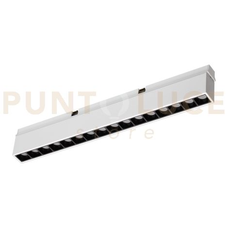 Ideal Lux Faretto Stick 1 luce LED integrato bianco metallo