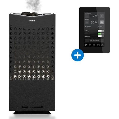Tylö Crown Combi Elite 10 Premium Saunaofen mit Verdampfer 10,5 kW inkl. WiFi Steuerung (1/5)