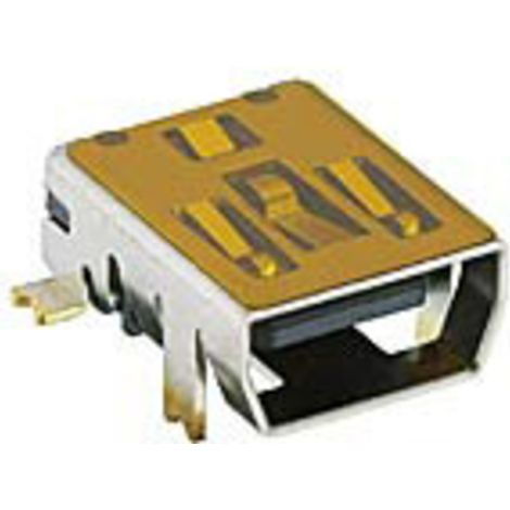 Mini-USB-2.0 Einbaukupplung Typ AB Buchse, Einbau horizontal 2486 02 VP3 2486 02 VP3 Lumberg Inhalt