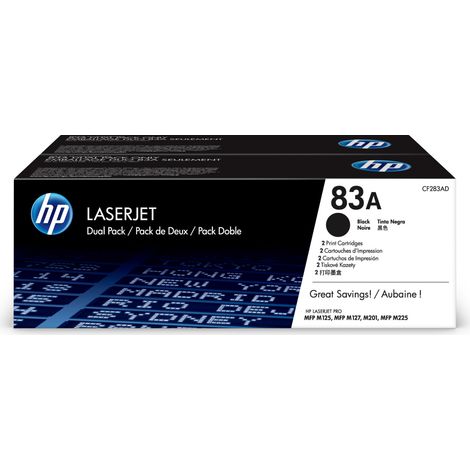 Toner Originalzubehör 83A ca. 2 x 1.500 Seiten schwarz 2 St./Pack. (1/3)