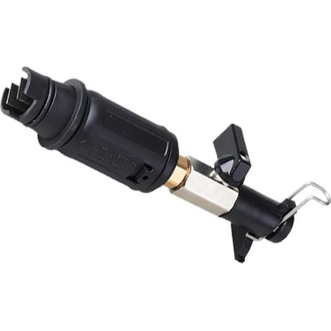 Buse de nettoyeur haute pression à connexion rapide pour le lavage de voiture et le nettoyage en extérieur Buse réglable haute pression avec coffre-fort