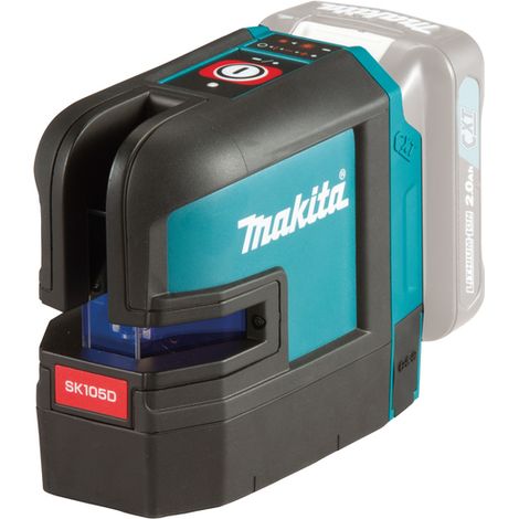 Makita – Niveau laser de ligne transversale 12 V – Portée 20m – 3 lignes laser – Précision ± 3mm – Pour chantiers professionnels