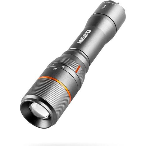 Nebo Davinci 1000 Lampada Portatile Grigio Scuro Compatta