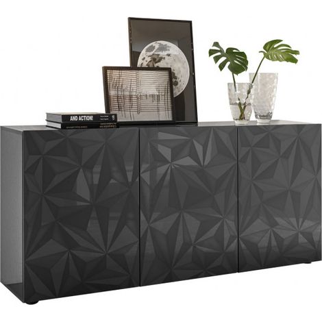 Buffet/bahut design laqué 181 cm Andreasse II (1/5)