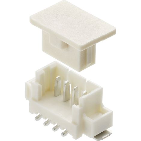 Molex Einbau-Stiftleiste (Standard) Polzahl Gesamt 4 Rastermaß: 1.25 mm 533980467 1 St. Tape on Ful
