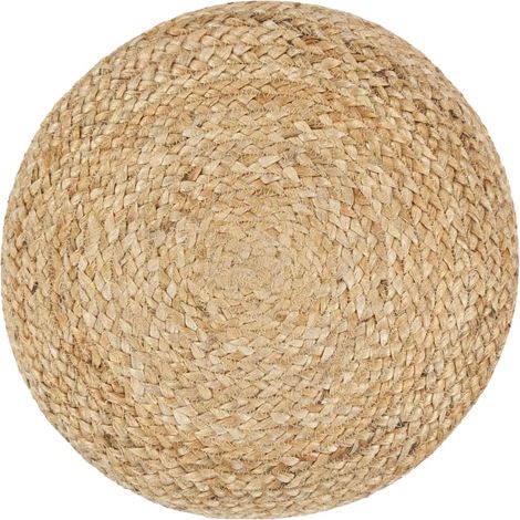 Pouf fait à la main 40 x 45 cm Jute CFW218298 (1/3)