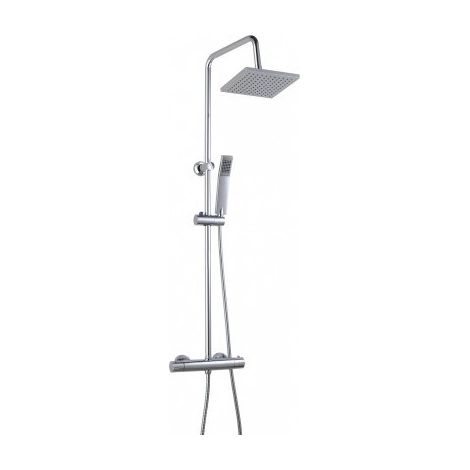Duschsäule mit Nessy Cuadrado Armatur - Rousseau