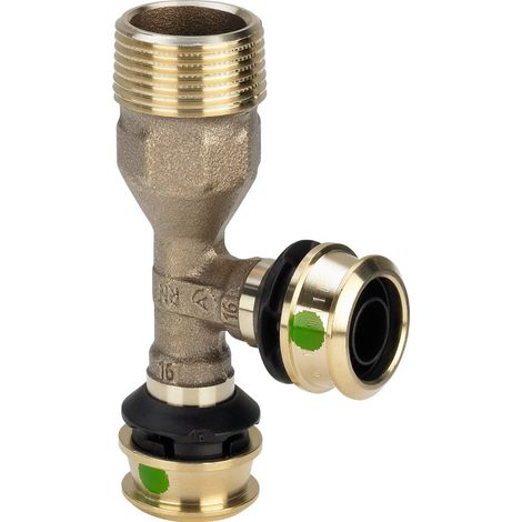 Viega Raxofix-Te, R 1/2, d1 16, d2 16 bronce de silicio modelo 5326.4, 647629