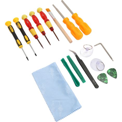 Kit de réparation 17 en 1 avec tournevis T6, T10, 3,8 mm et 4,5 mm pour Switch, Xbox 360, Wii, NDS et DS Lite (1/5)