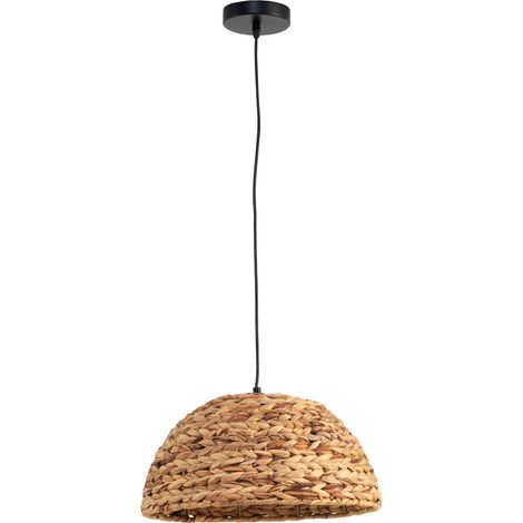 Deckenleuchte aus Naturfasern