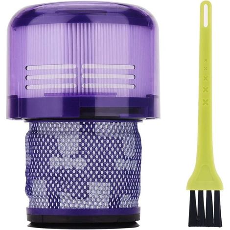 Filtre pour Dyson V11 SV14 Cyclone Torque Drive/Animal/Absolute/Total Clean/Fluffy Aspirateurs, Filtre de Remplacement Accessoires avec Brosse de Nettoyage (1/5)