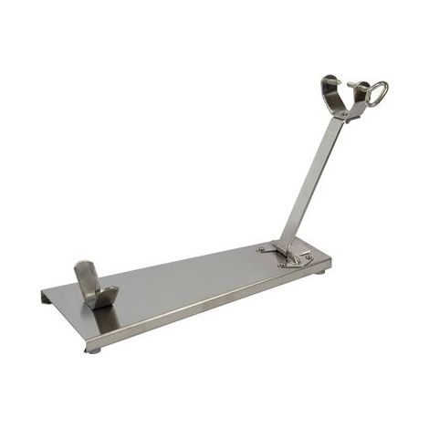 Jamonero con Pletina Base Inox Plegable 17812 FLORES CORTES