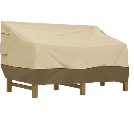 Housse de canapé multi-places imperméable, résistante à la pluie et à la poussière, pour canapé d'intérieur et d'extérieur (147 x 83 x 79 cm). (1/5)