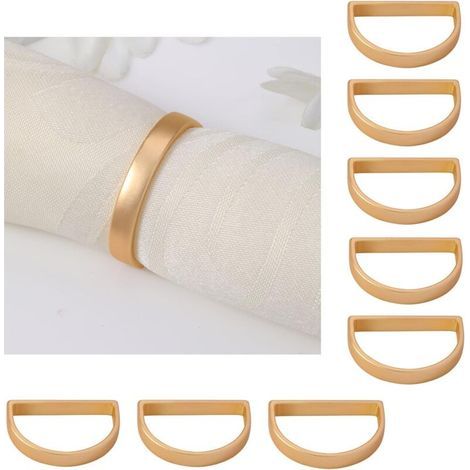 8 ronds de serviette, rond de serviette, rond de serviette, rond de serviette Ramadan