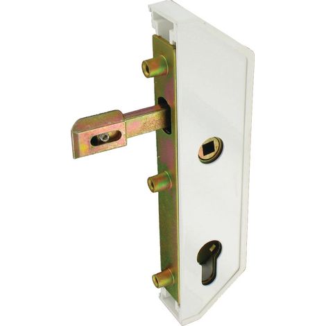 Serrure en retrait GJ pour cadre 40x40mm finition blanc TIRARD GJ791302 (1/2)