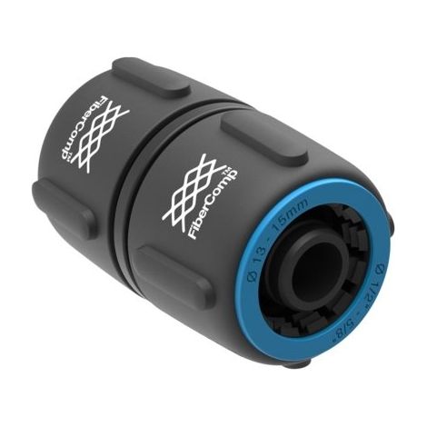 Conector de manguera Fiskars 1/2" - 5/8" fibra comp...