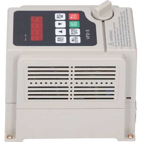 Variateur de fréquence triphasé (VFD) avec régulation V/F en boucle fermée 380 V 2,2 kW (1/5)
