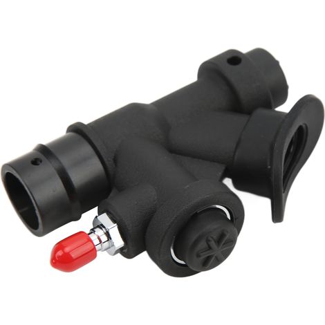 Pompe à air manuelle 45° pour plongée, compatible détendeurs K et valves standard 1 pouce (1/5)