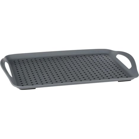 Plateau de Service "Antidérapant" 45cm Gris (1/2)