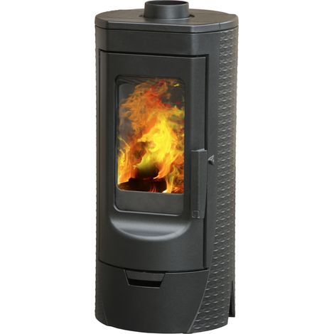 Plamen Gusskaminofen Tara Raumluftunabhängig mit 6kW (1/5)