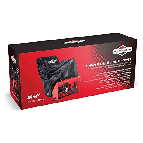 Briggs & Stratton 992430 spazzaneve/Tiller cover, nero (1/4)