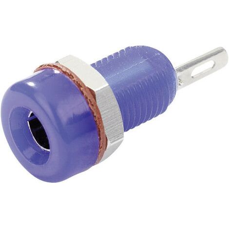 Embase femelle TRU COMPONENTS TC-R1-16A Ø de la broche: 4 mm TRU COMPONENTS TC-R1-16A Blue 1587886 bleu 1 pc(s) S646681 (1/3)