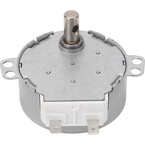 Mini moteur synchrone en acier inoxydable, silencieux, unidirectionnel, rotation horaire/antihoraire, 220-240 V CA (1/5)