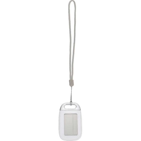 Compteur de calories pratique, compteur de réveil professionnel, podomètre multifonction-6.7X4X1.2CM-White (1/3)