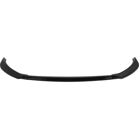 Frontstoßstangenlippe, 3-teilig, aerodynamischer Kinnspoiler, Diffusor-Schutz, Ersatz für Seat Ibiza MK5 Standard FR, glänzend schwarz (1/5)