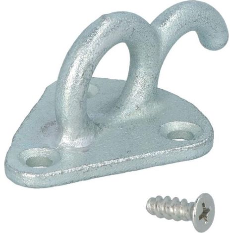Crochets De Fixation Metal Avec illet X 4 Pour Remorque Carpoint