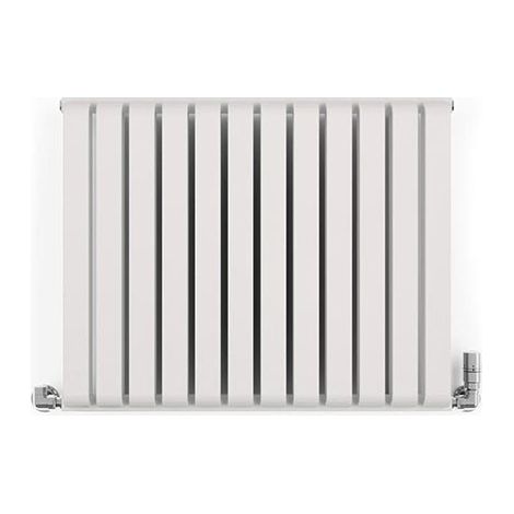 Sèche-serviette eau chaude blanc de 330mm de haut et 525mm de large - 324 Watt - WAR330/525ROAXB