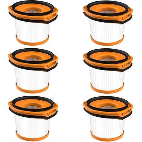Lot de 6 filtres pour aspirateur balai Shark Wandvac System WV360 WS620 WS630 WS632 (1/5)