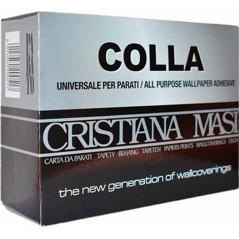 Cristiana masi colla universale per parati made in italy