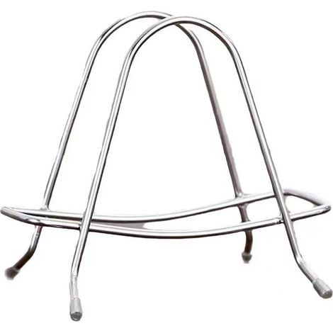 Étagère à planche à découper en fil d'acier inoxydable, étagère de rangement pour planches à découper, couvercles de casseroles, étagère de rangement pour plan de travail et placard de cuisine (1/5)