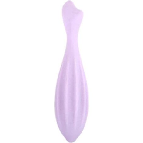Rouleau de massage facial violet pour le visage, les yeux, le cou et le corps. Soin relaxant et anti-rides. (1/5)