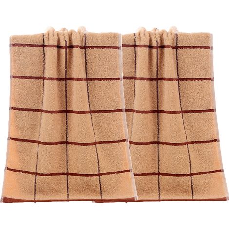 Ensemble de serviettes de toilette en coton résistant, idéal pour les hôtels, spas, salons de beauté et salles de sport, 33 x 73 cm.