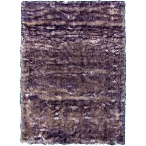 Tapis tufté à la main couronne 110 blanc essence - 160 x 230 cm (1/5)