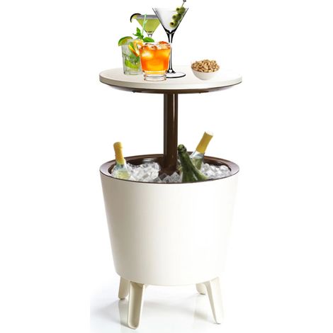 Keter Cool Bar meuble de jardin crème et marron (1/5)