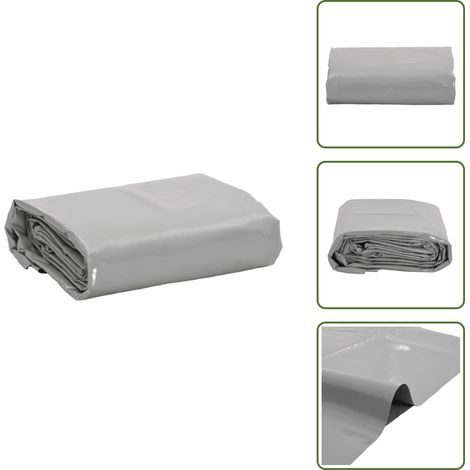 Abdeckplane Grau 1,5x20 m 650 g/m² - Abdeckplane - Planen - Wasserdichte Plane - Wetterfeste Plane - Campingplane (1/5)