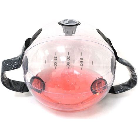 Ballon D'Eau Rempli D'Eau pour Entraînement Sportif, Haltérophilie, Transparent, Réglable, Polyvalent, Fitness, Sac D'Eau Souple et Sûr (1/5)