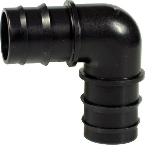 RACCORDO A GOMITO PER TUBO IN POLIETILENE  mm. 16x16 100.00 pz