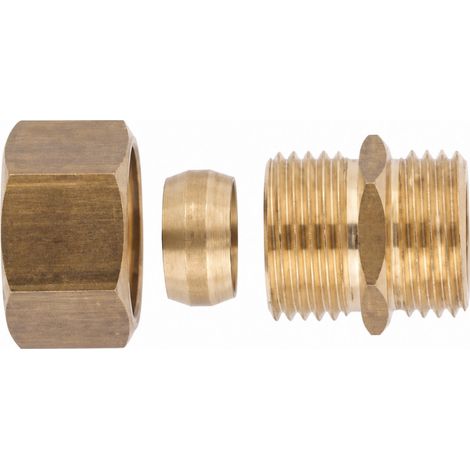Raccordo a doppio cono maschio: 15X21/14