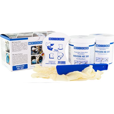 Epoxydharz zum Spachteln Weicon HB300 1,0kg (1/3)