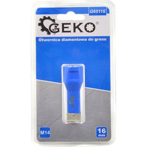 Broca de diamante para cerámica de 16 mm M14 (50) (1/2)