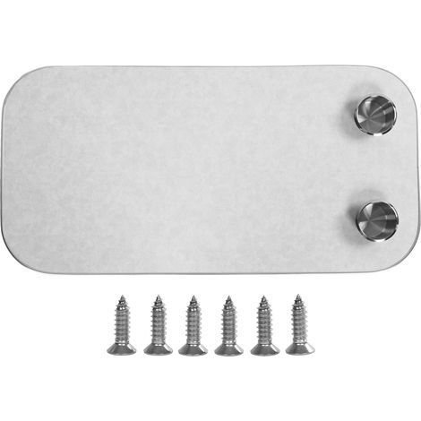 Tableau de bateau rectangulaire blanc avec 2 porte-gobelets, panneau amovible en bois massif pour caravane, camping-car, marine, yacht (1/5)