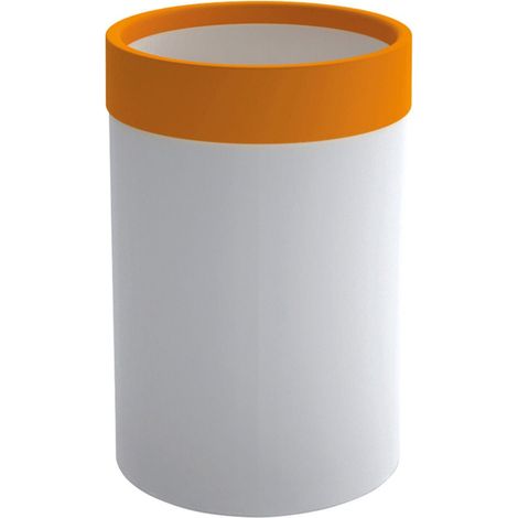 Lineabeta - Saon Zahnbürstenhalter aus orangefarbenem Silikon (1/2)