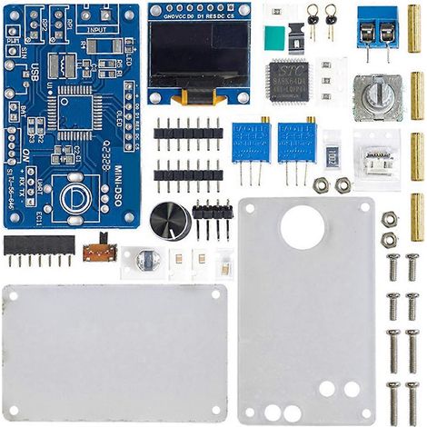 Kit électronique mini oscilloscope numérique à monter soi-même avec microcontrôleur STC8K8A (1/5)