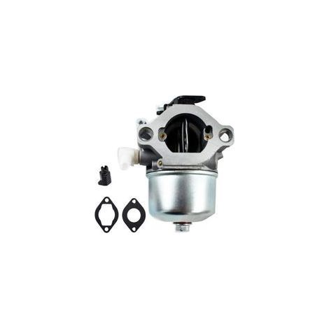 FENOPLASTICACarburateur 699831, compatible avec les moteurs de tondeuses à gazon Briggs & Stratton 283702, 283707, 284702, 284707, 28D702 et 28D707, y compris les pièces de rechange 694941 et 499158. (1/4)
