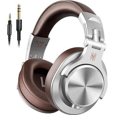 Casque Audio Filaire, OneOdio Fusion A71 Casque Audio Studio, Casque DJ, Casque de Monitoring Compatible Smartphone PC
